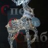Светодиодная уличная фигура Гордый олень с брендированием