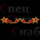 Светодиодное украшение перетяжка "Красная комета" 0,5 х 3 м