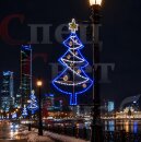 Светодиодная консоль новогодняя "Елка"